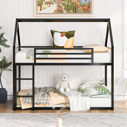 House Bunk Bed With Built In Ladder - The Sleep Loft - Online Mattress Showroom NYC