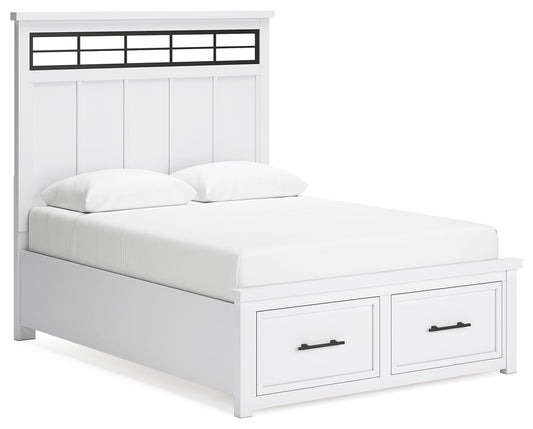 Ashbryn - Panel Storage Bed - The Sleep Loft - Online Mattress Showroom NYC