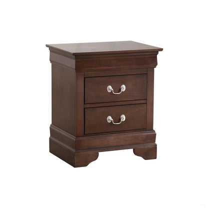 Louis Phillipe - Storage Nightstand - Cappuccino