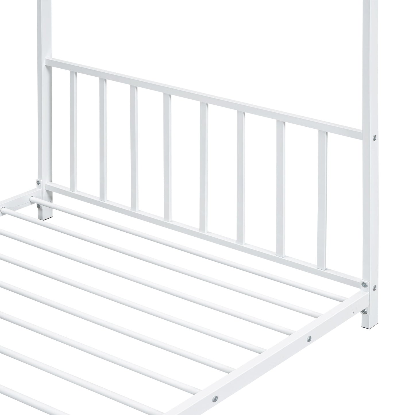 Metal House Platform Bed With Modern Design And Durable Frame - The Sleep Loft - Online Mattress Showroom NYC
