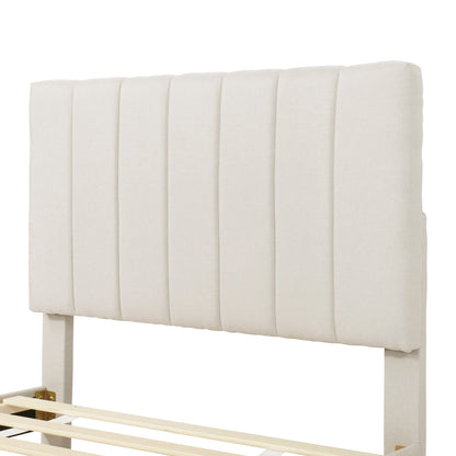 Upholstered Design Platform Bed With Trundle - The Sleep Loft - Online Mattress Showroom NYC