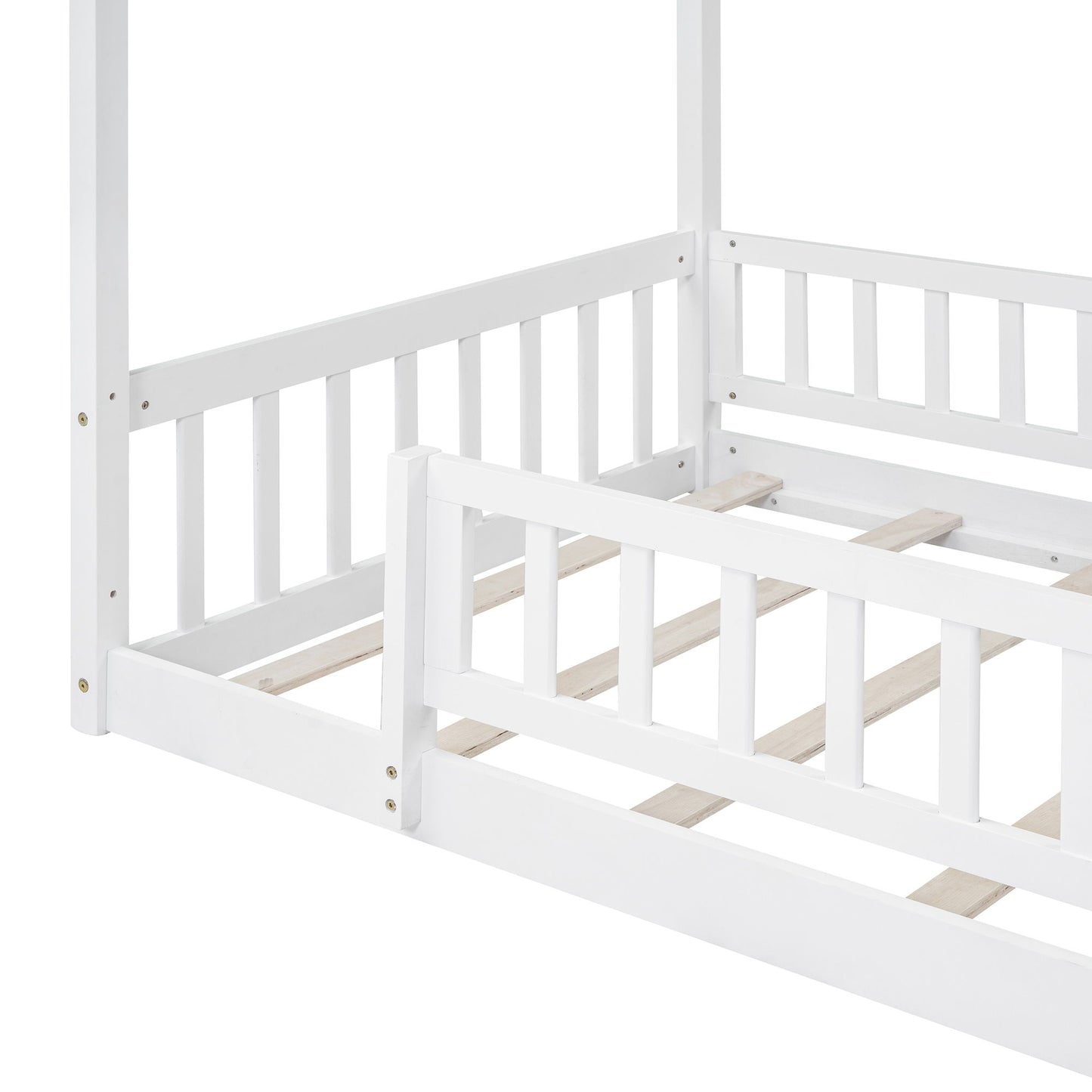 Bed House Bed Frame With Fence - The Sleep Loft - Online Mattress Showroom NYC