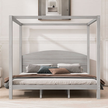 anopy Platform Bed With Headboard And Support Legs - The Sleep Loft - Online Mattress Showroom NYC
