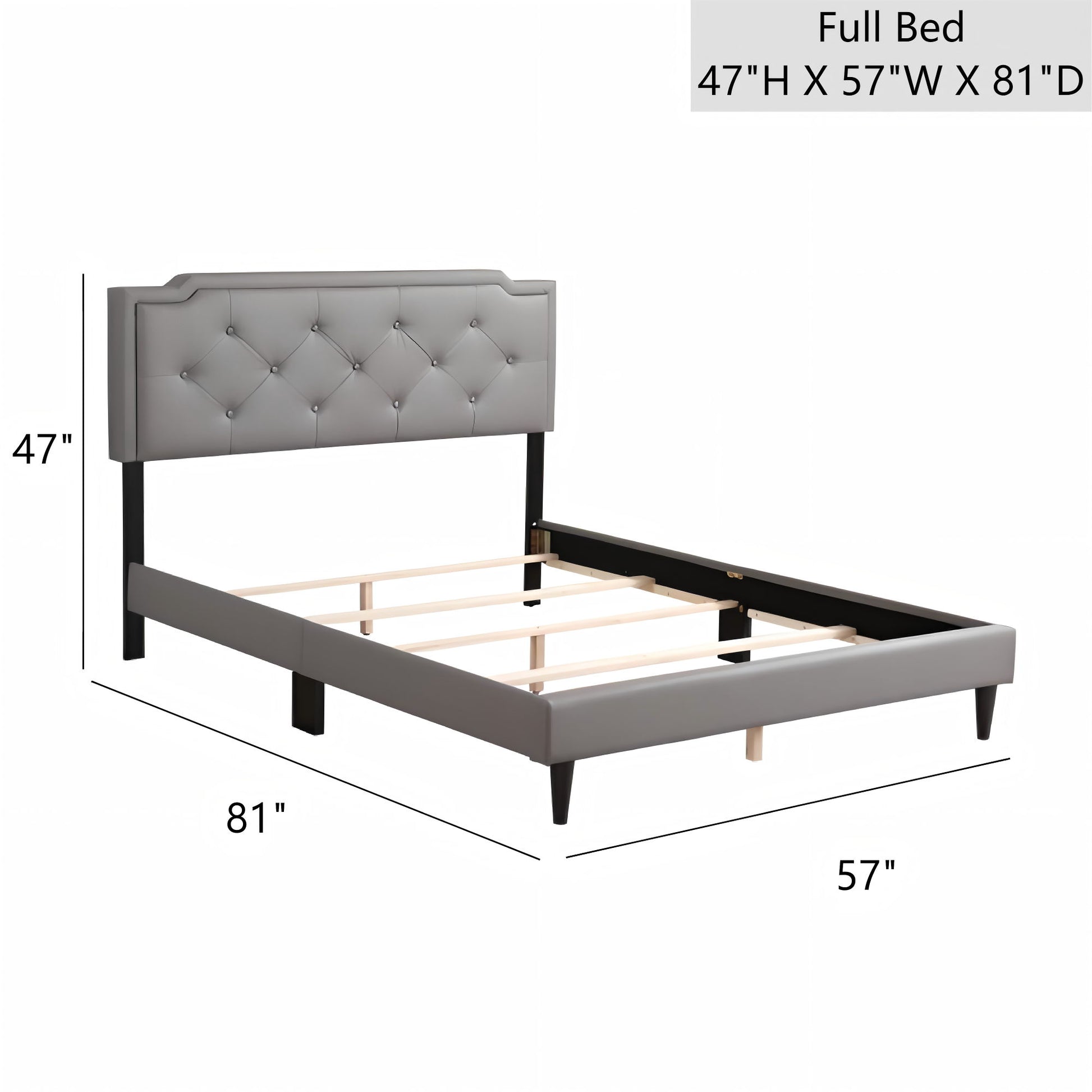 Button Tufted Bed Charming For Cozy Spaces - The Sleep Loft - Online Mattress Showroom NYC