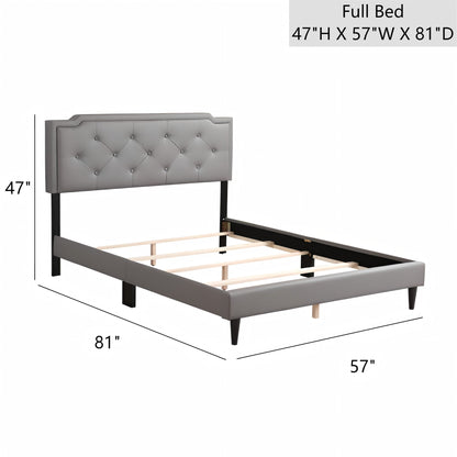 Button Tufted Bed Charming For Cozy Spaces - The Sleep Loft - Online Mattress Showroom NYC