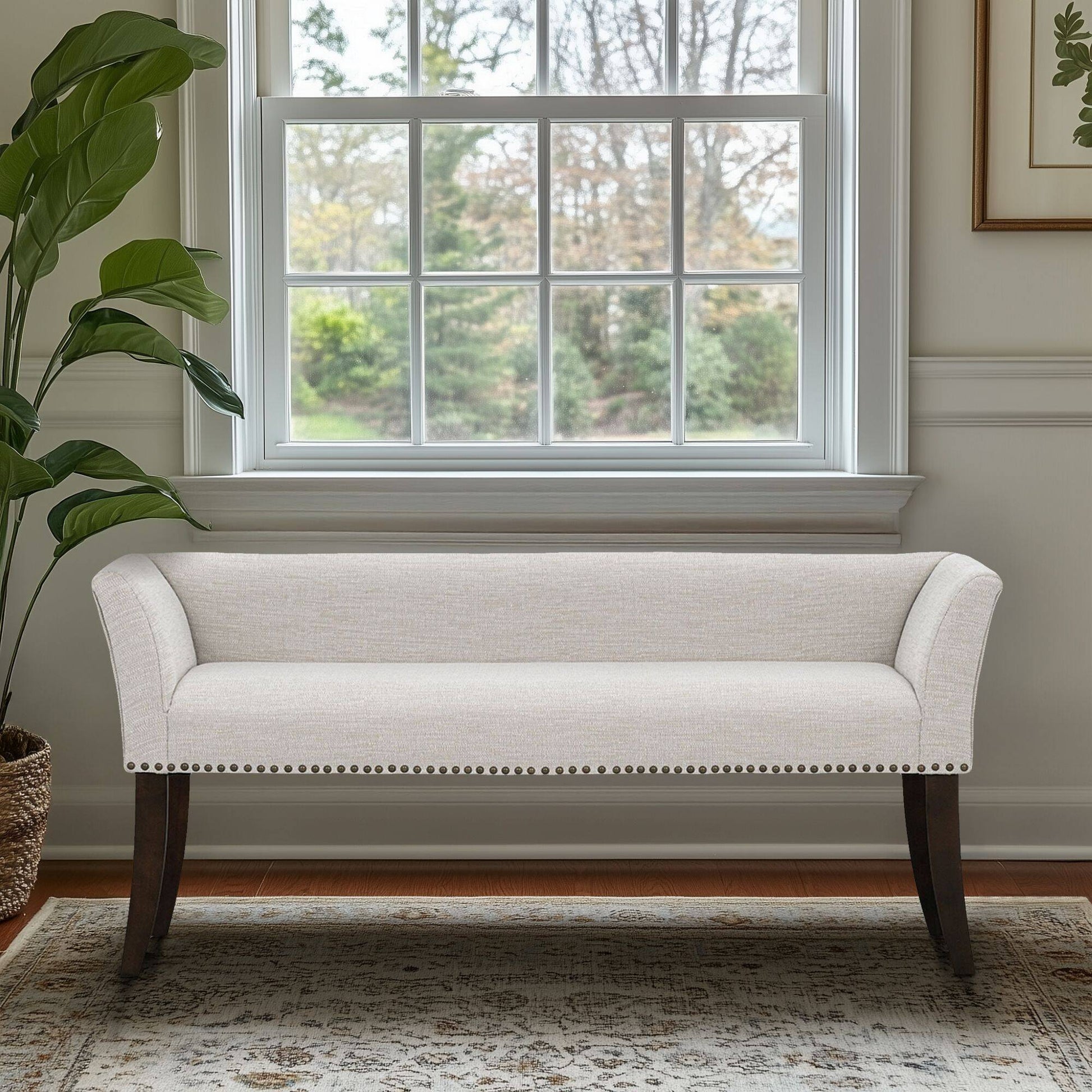 Welburn - Upholstered Bench - The Sleep Loft - Online Mattress Showroom NYC