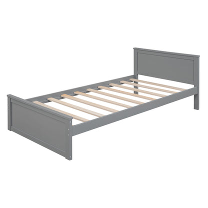 Loft Bed With A Twin Size Standalone Bed, Shelves, Desk, And Wardrobe - The Sleep Loft - Online Mattress Showroom NYC