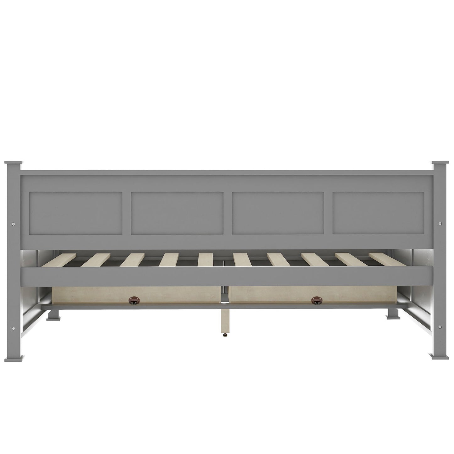 Modern Daybed With 2 Large Drawers, X Shaped Frame - The Sleep Loft - Online Mattress Showroom NYC