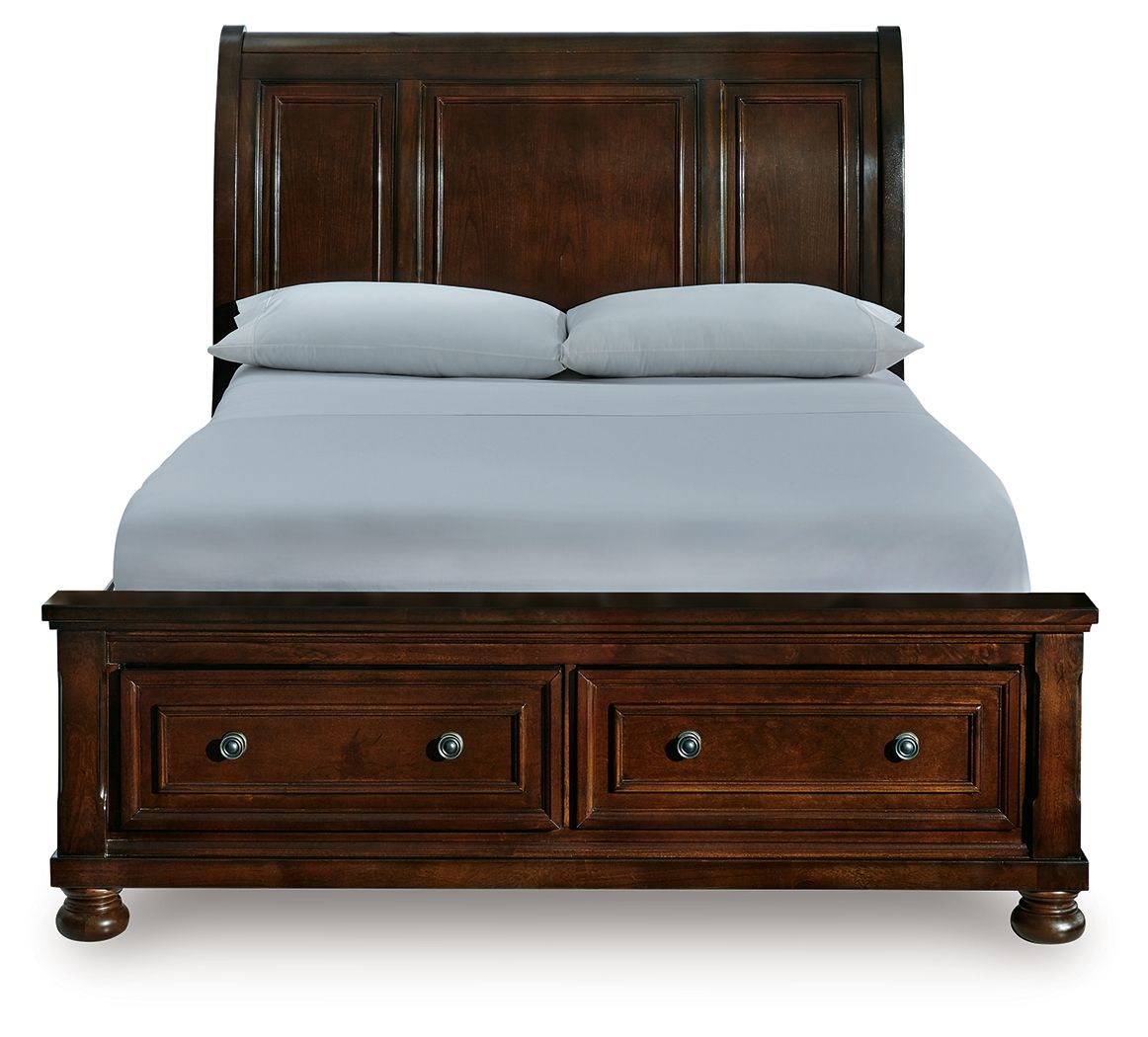 Porter - Sleigh Storage Bed - The Sleep Loft - Online Mattress Showroom NYC
