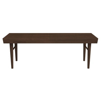 Mia - Bench - Dark Brown - The Sleep Loft - Online Mattress Showroom NYC