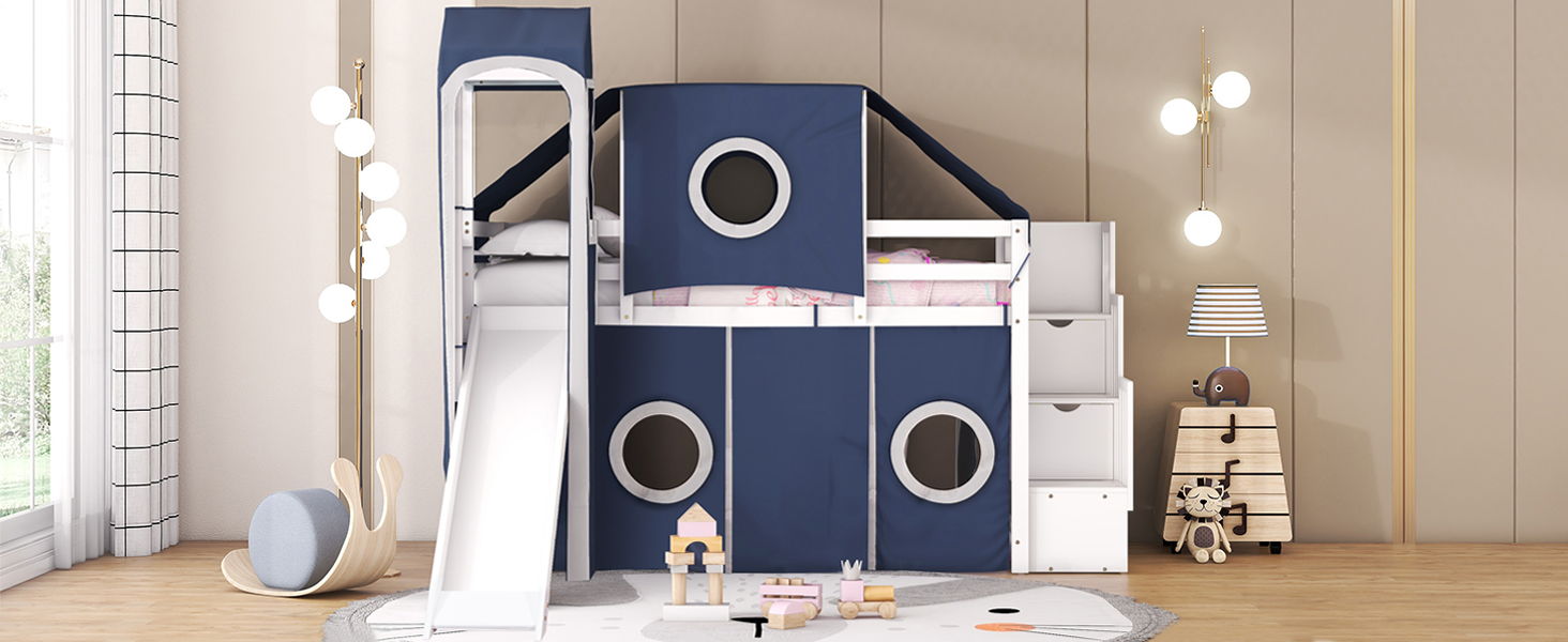 Loft Bed With Tent And Tower - The Sleep Loft - Online Mattress Showroom NYC