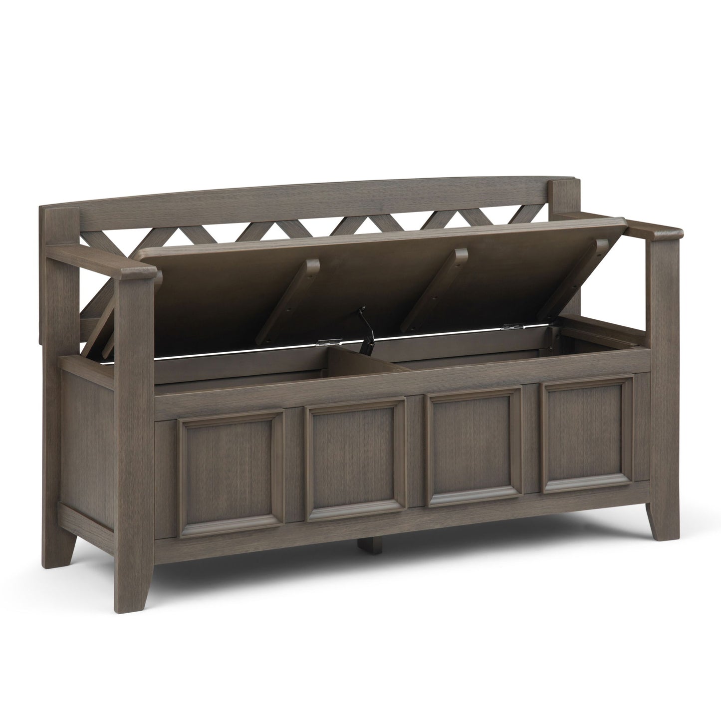 Amherst - Handcrafted Entryway Storage Bench - The Sleep Loft - Online Mattress Showroom NYC
