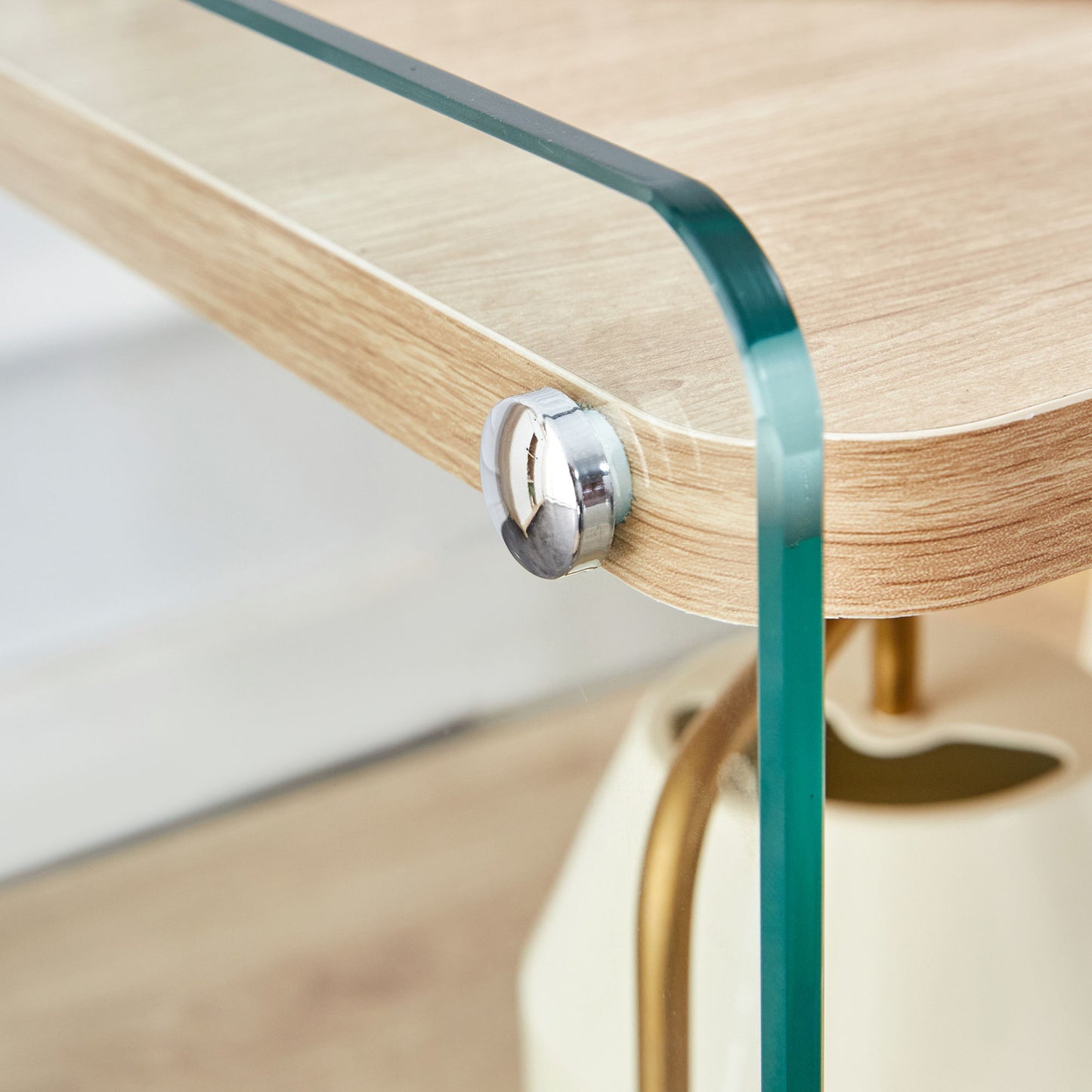 Modern 3 Layer Bedside Cabinet With Storage Function - The Sleep Loft - Online Mattress Showroom NYC