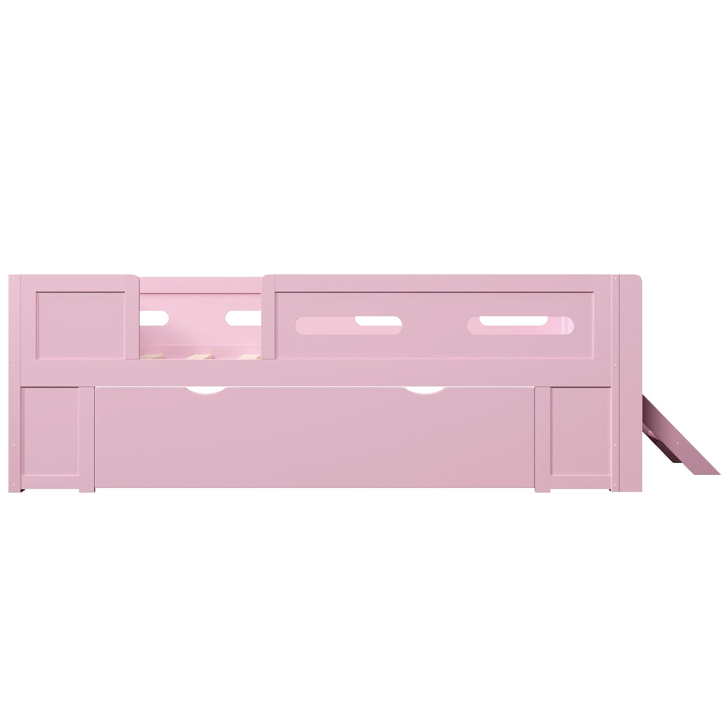 Platform Bed With Guardrail And Drawer - The Sleep Loft - Online Mattress Showroom NYC