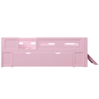 Platform Bed With Guardrail And Drawer - The Sleep Loft - Online Mattress Showroom NYC