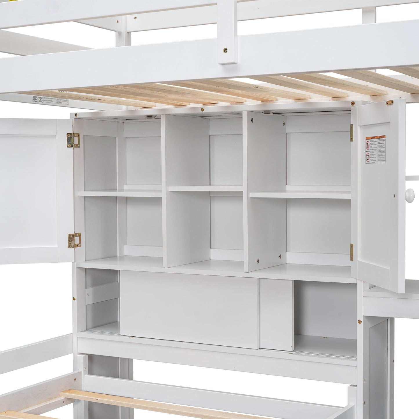 Loft Bed With Built In Desk And Staircase - The Sleep Loft - Online Mattress Showroom NYC