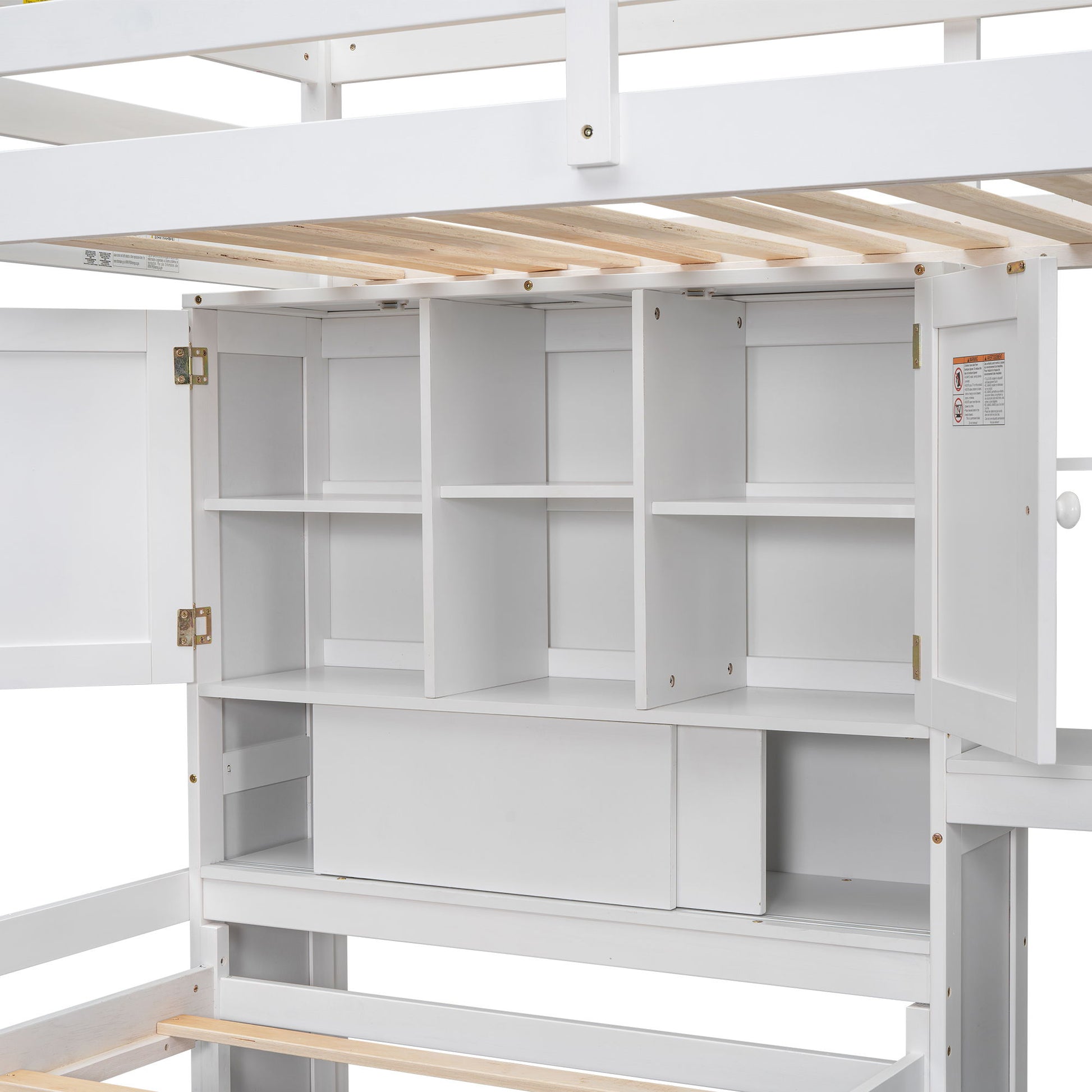 Loft Bed With Built In Desk And Staircase - The Sleep Loft - Online Mattress Showroom NYC