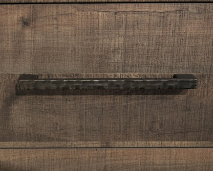 Plinz - 2 Drawer Nightstand - Brown - The Sleep Loft - Online Mattress Showroom NYC