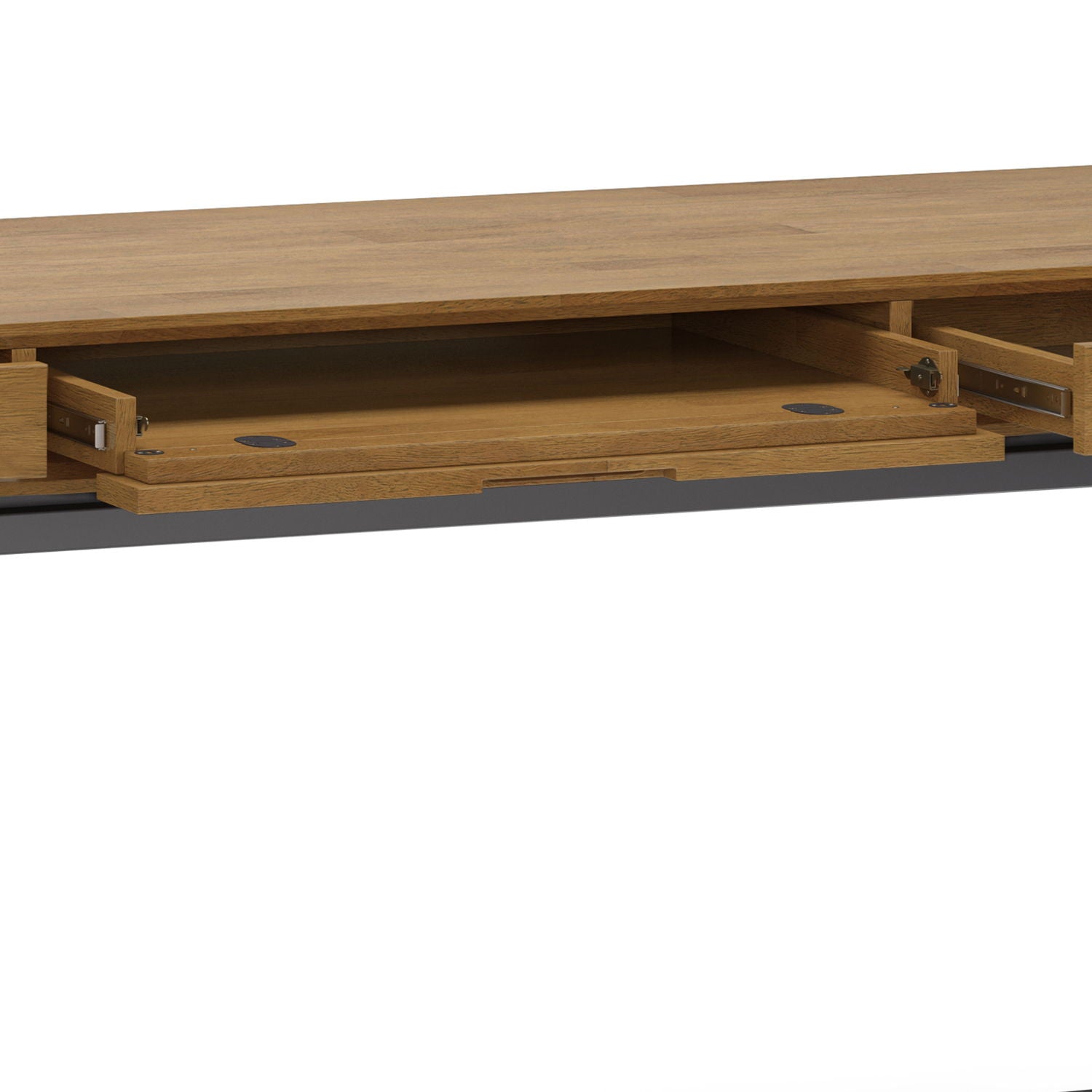 Banting - Mid Century Wide Desk, Handcrafted - The Sleep Loft - Online Mattress Showroom NYC