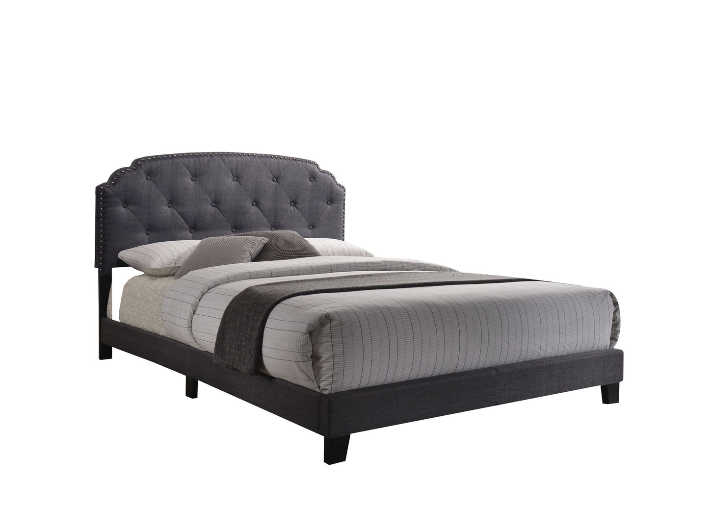 Tradilla - Queen Bed - Gray - The Sleep Loft - Online Mattress Showroom NYC