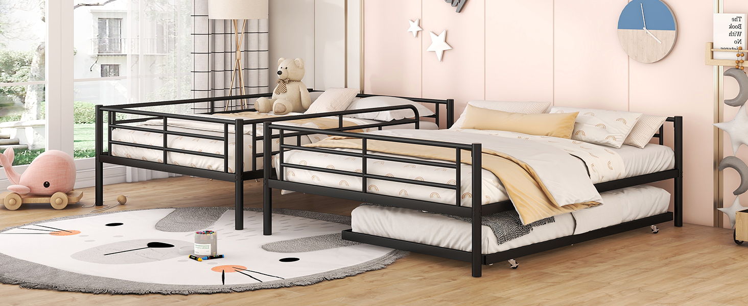 Steel Construction Bunk Bed - The Sleep Loft - Online Mattress Showroom NYC
