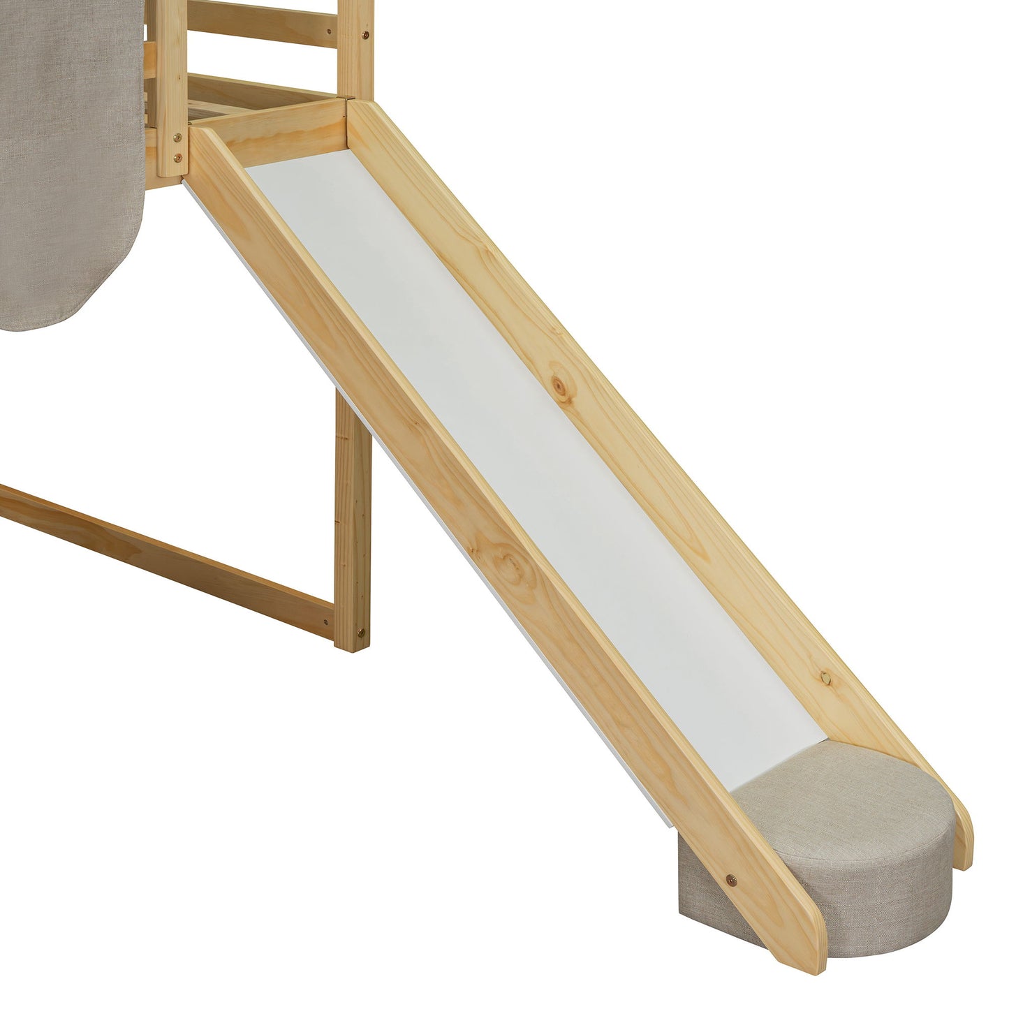 Loft Bed With House Shaped Frame And Tent - The Sleep Loft - Online Mattress Showroom NYC