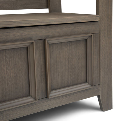 Amherst - Handcrafted Entryway Storage Bench - The Sleep Loft - Online Mattress Showroom NYC