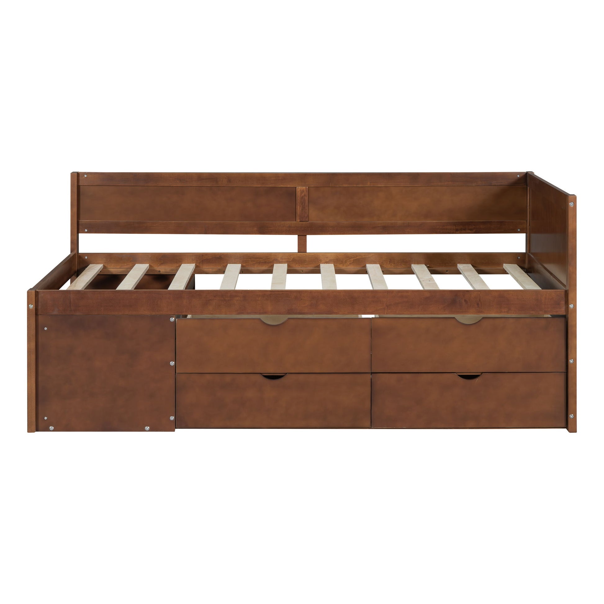 Daybed With Drawers And Shelves - The Sleep Loft - Online Mattress Showroom NYC