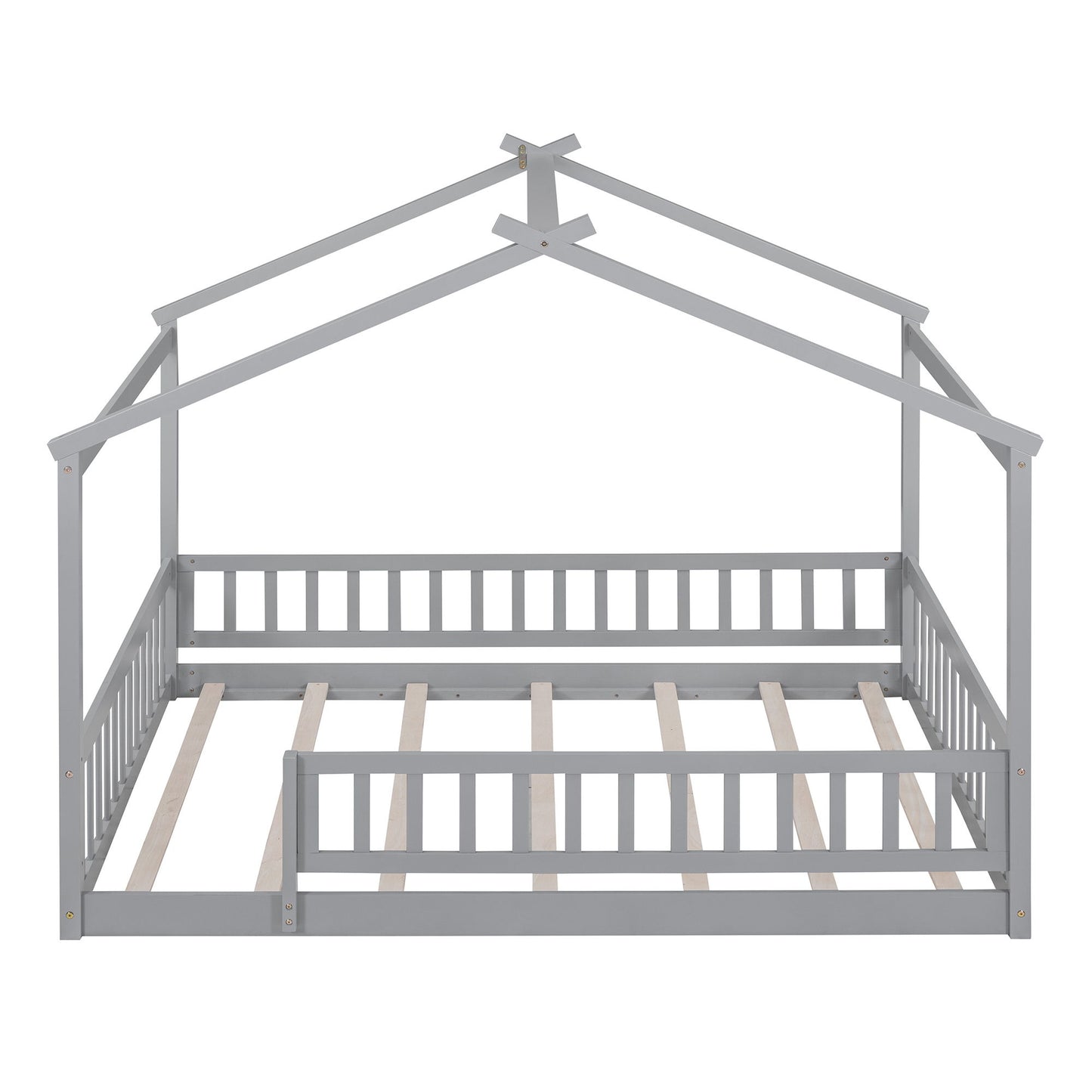 Bed House Bed Frame With Fence - The Sleep Loft - Online Mattress Showroom NYC
