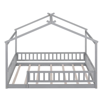 Bed House Bed Frame With Fence - The Sleep Loft - Online Mattress Showroom NYC