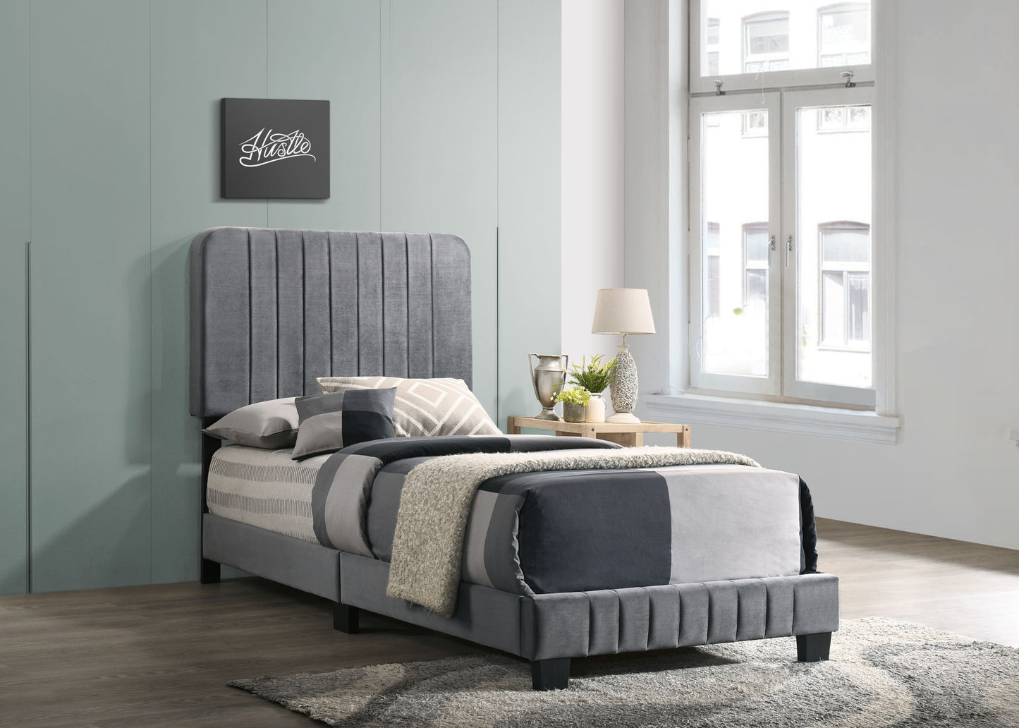 Channel Tufted Bed - The Sleep Loft - Online Mattress Showroom NYC
