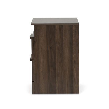 Broxon - Rustic Drawer Nightstand - The Sleep Loft - Online Mattress Showroom NYC