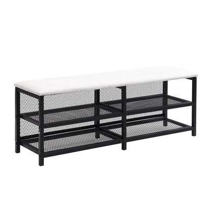 Platform Bed With 2 Tier Storage Shelves, Storage Cabinet - The Sleep Loft - Online Mattress Showroom NYC