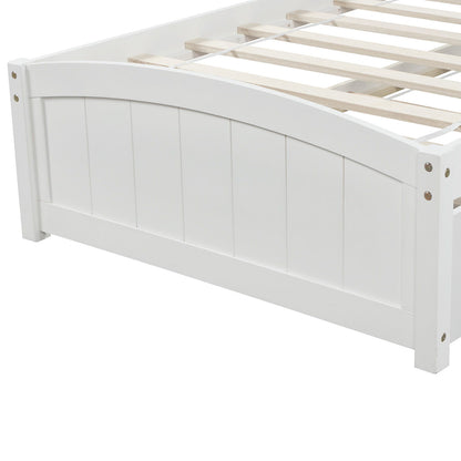 Platform Bed & Headboard, Footboard And Wood Slat Support - The Sleep Loft - Online Mattress Showroom NYC