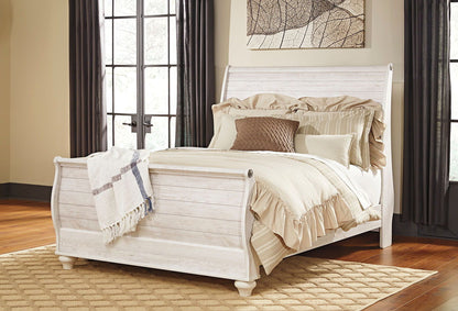 Willowton - Sleigh Bed - The Sleep Loft - Online Mattress Showroom NYC