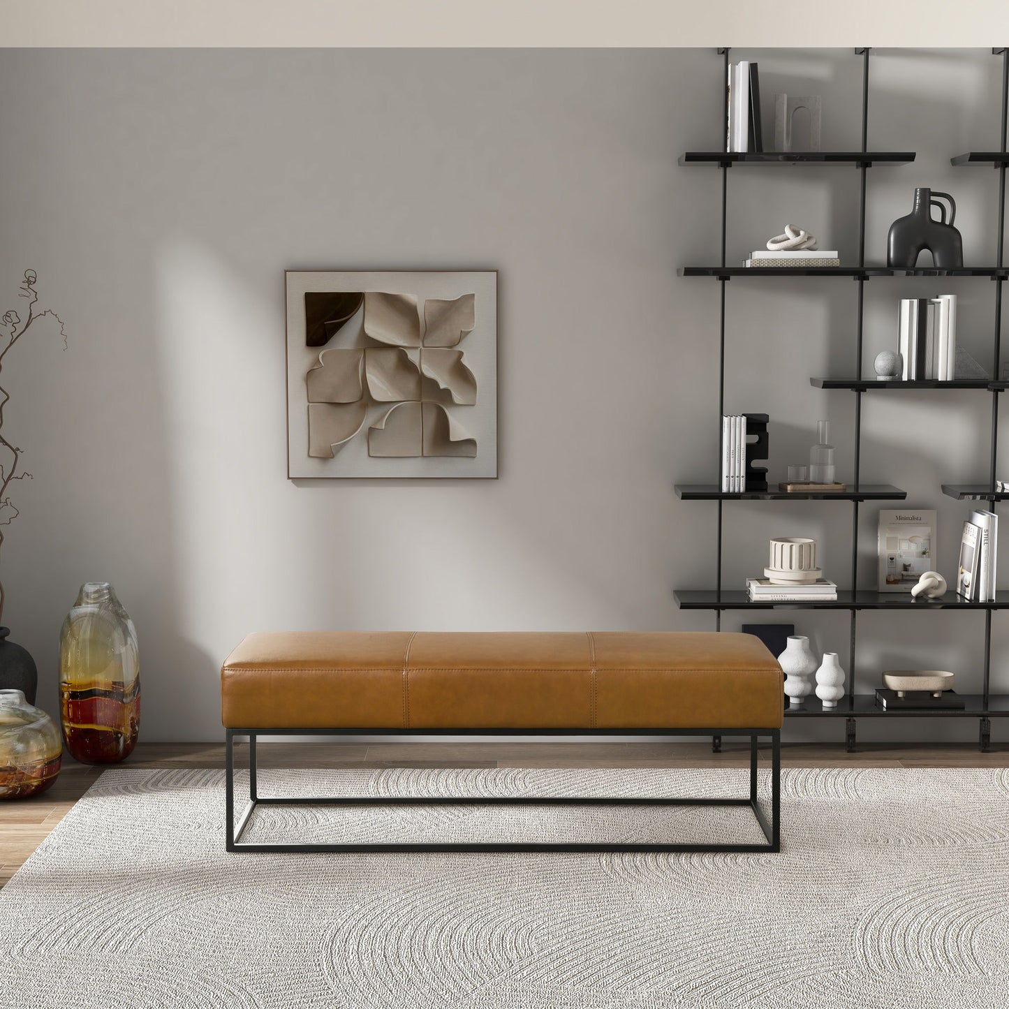 Odessa - Bench - Tan - The Sleep Loft - Online Mattress Showroom NYC