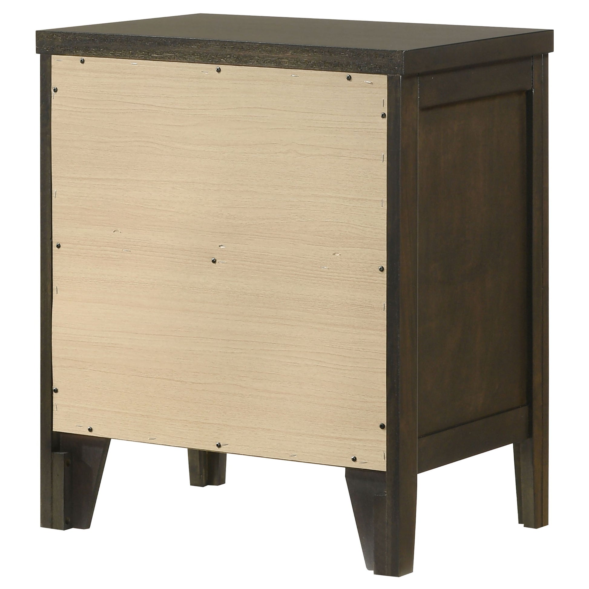 Clement - 2 Drawer Nightstand Bedside Table - Espresso - The Sleep Loft - Online Mattress Showroom NYC