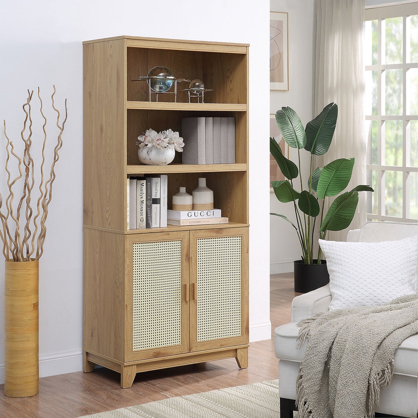 Sheridan - Bookcase Cabinet - The Sleep Loft - Online Mattress Showroom NYC