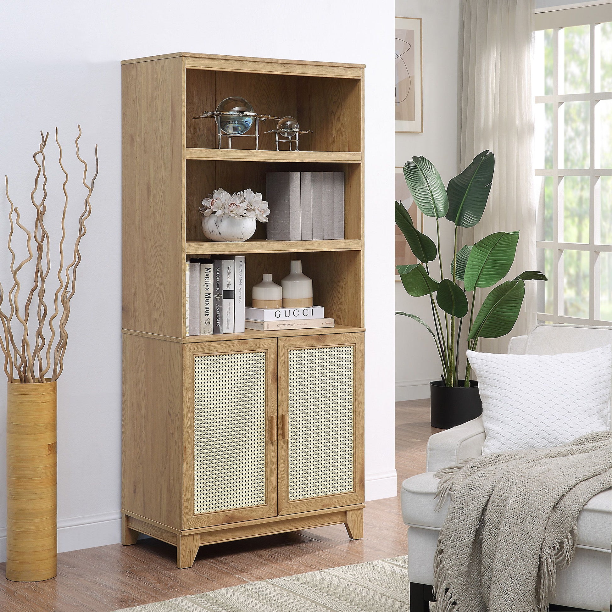 Sheridan - Bookcase Cabinet - The Sleep Loft - Online Mattress Showroom NYC