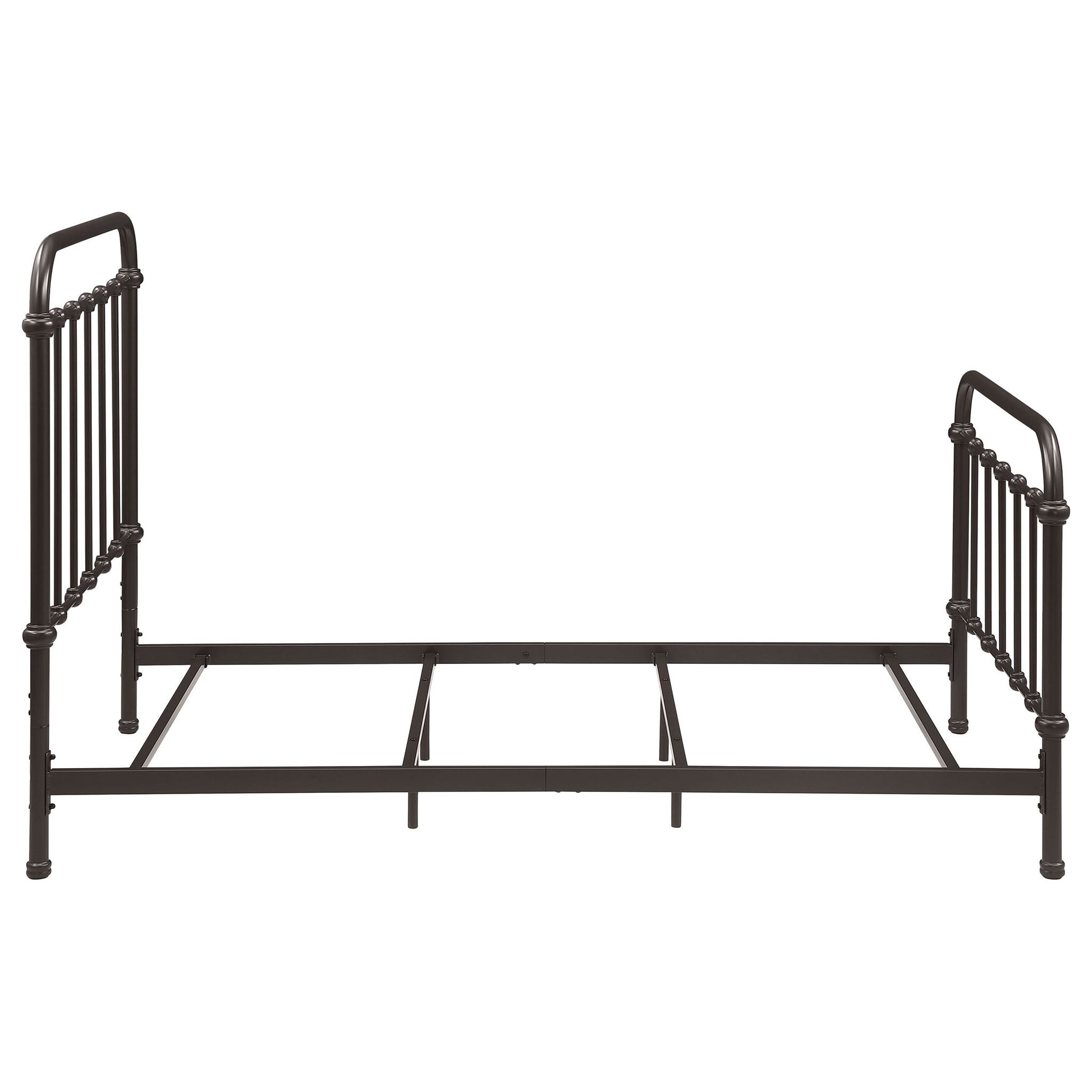 Twin Panel Bed With Ornate Design - Bronze - The Sleep Loft - Online Mattress Showroom NYC