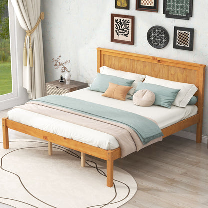 Platform Bed Frame With Headboard - The Sleep Loft - Online Mattress Showroom NYC