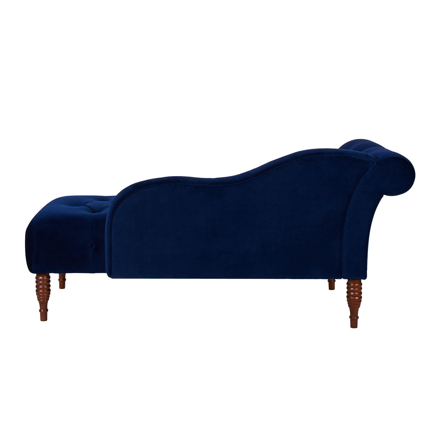 Samuel - Tufted Roll Arm Chaise Lounge - The Sleep Loft - Online Mattress Showroom NYC