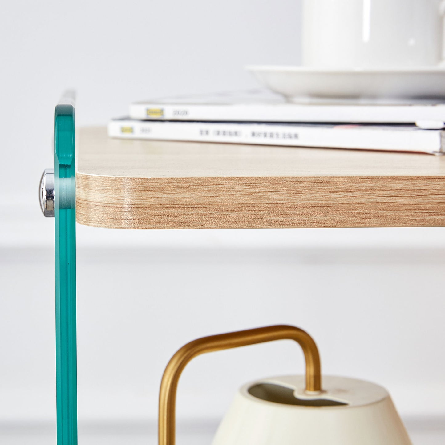 Modern 3 Layer Bedside Cabinet With Storage Function - The Sleep Loft - Online Mattress Showroom NYC