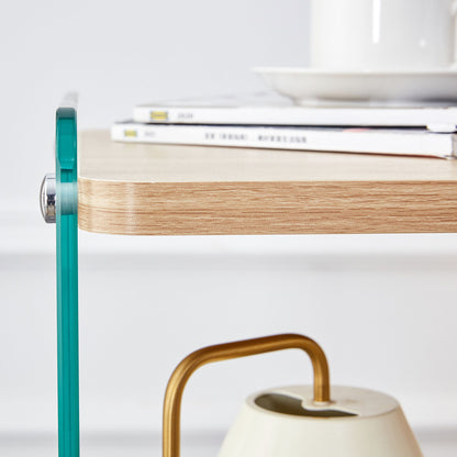 Modern 3 Layer Bedside Cabinet With Storage Function - The Sleep Loft - Online Mattress Showroom NYC