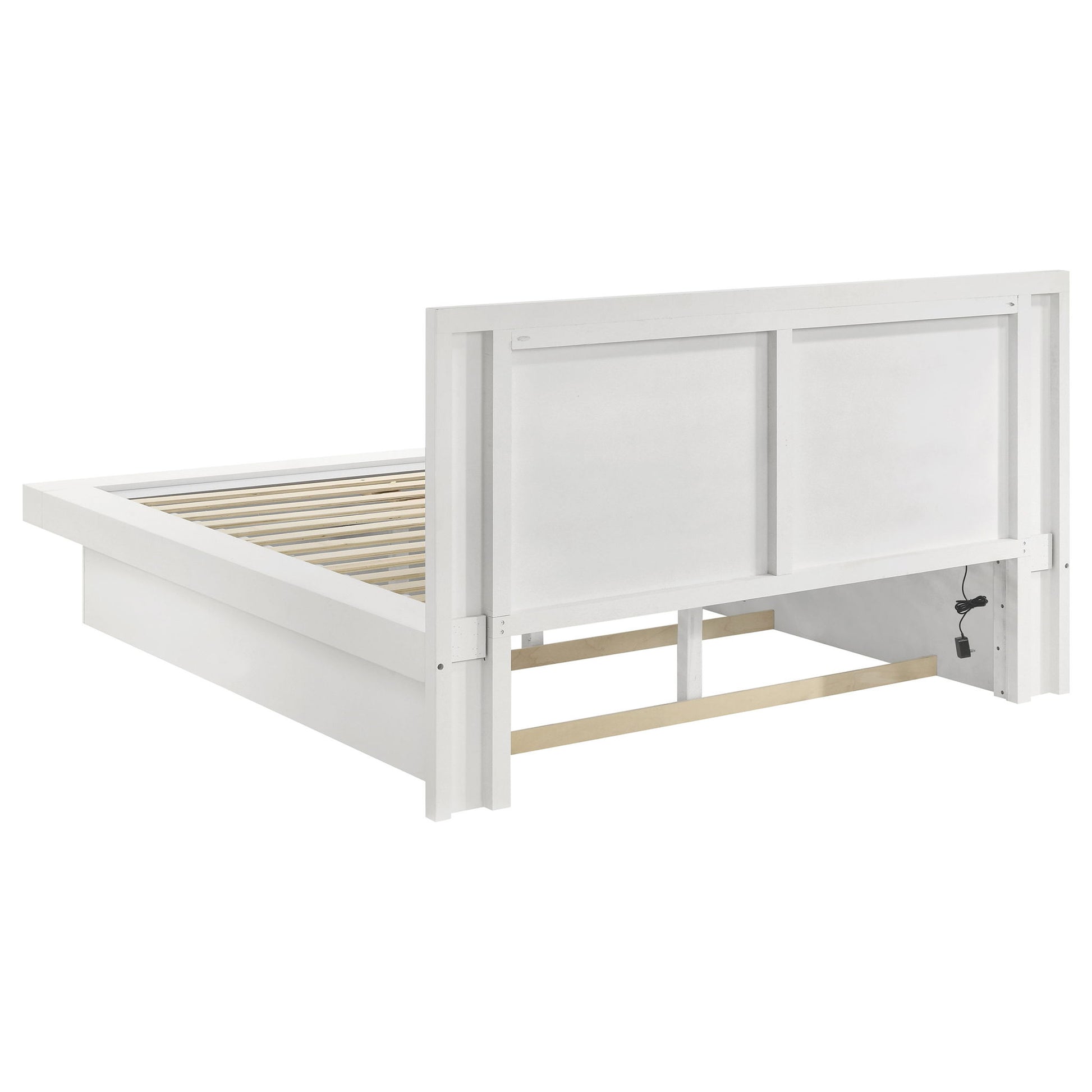 Tokyo - LED Panel Bed With Structured Headboard - The Sleep Loft - Online Mattress Showroom NYC