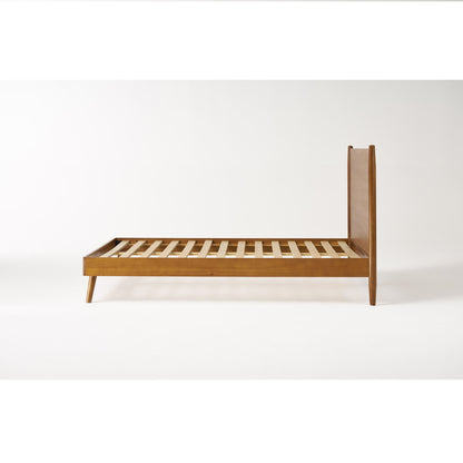 Okioki - Mid-Century Wood Bed - The Sleep Loft - Online Mattress Showroom NYC