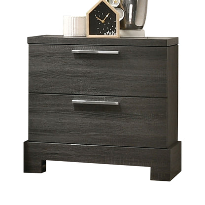 Lantha - Nightstand - Gray - The Sleep Loft - Online Mattress Showroom NYC
