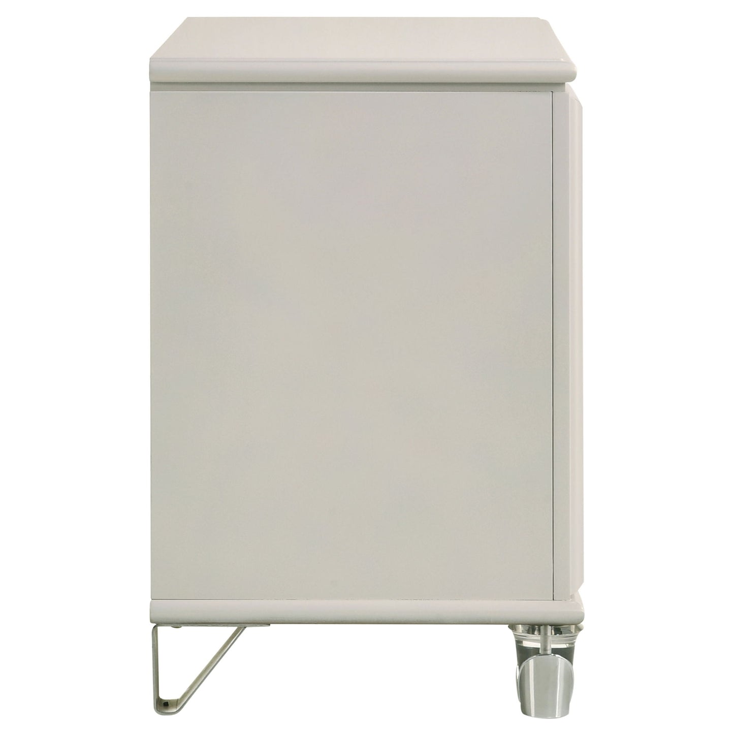 Gwendolyn - 2 Drawer Nightstand - White - The Sleep Loft - Online Mattress Showroom NYC