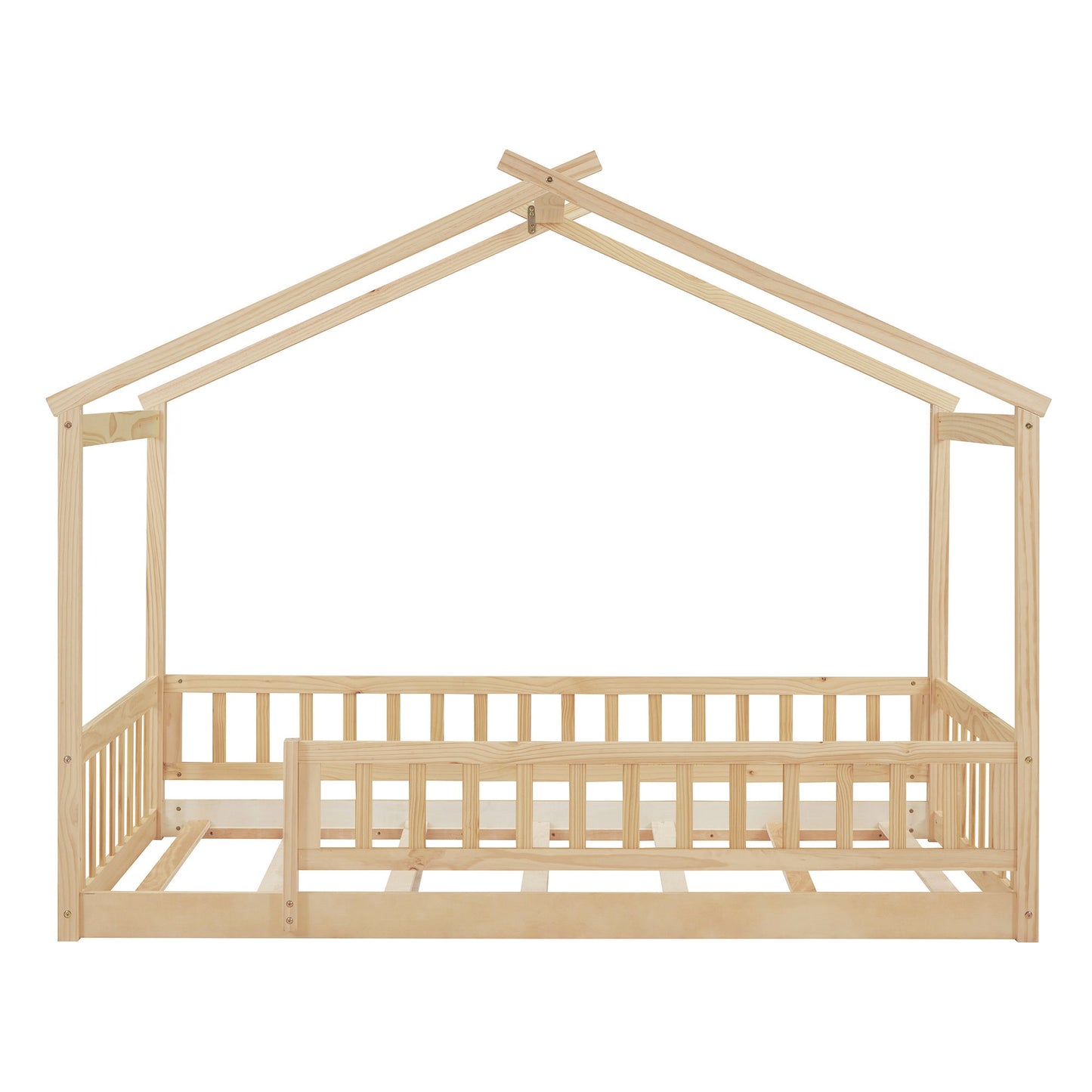 Bed House Bed Frame With Fence - The Sleep Loft - Online Mattress Showroom NYC