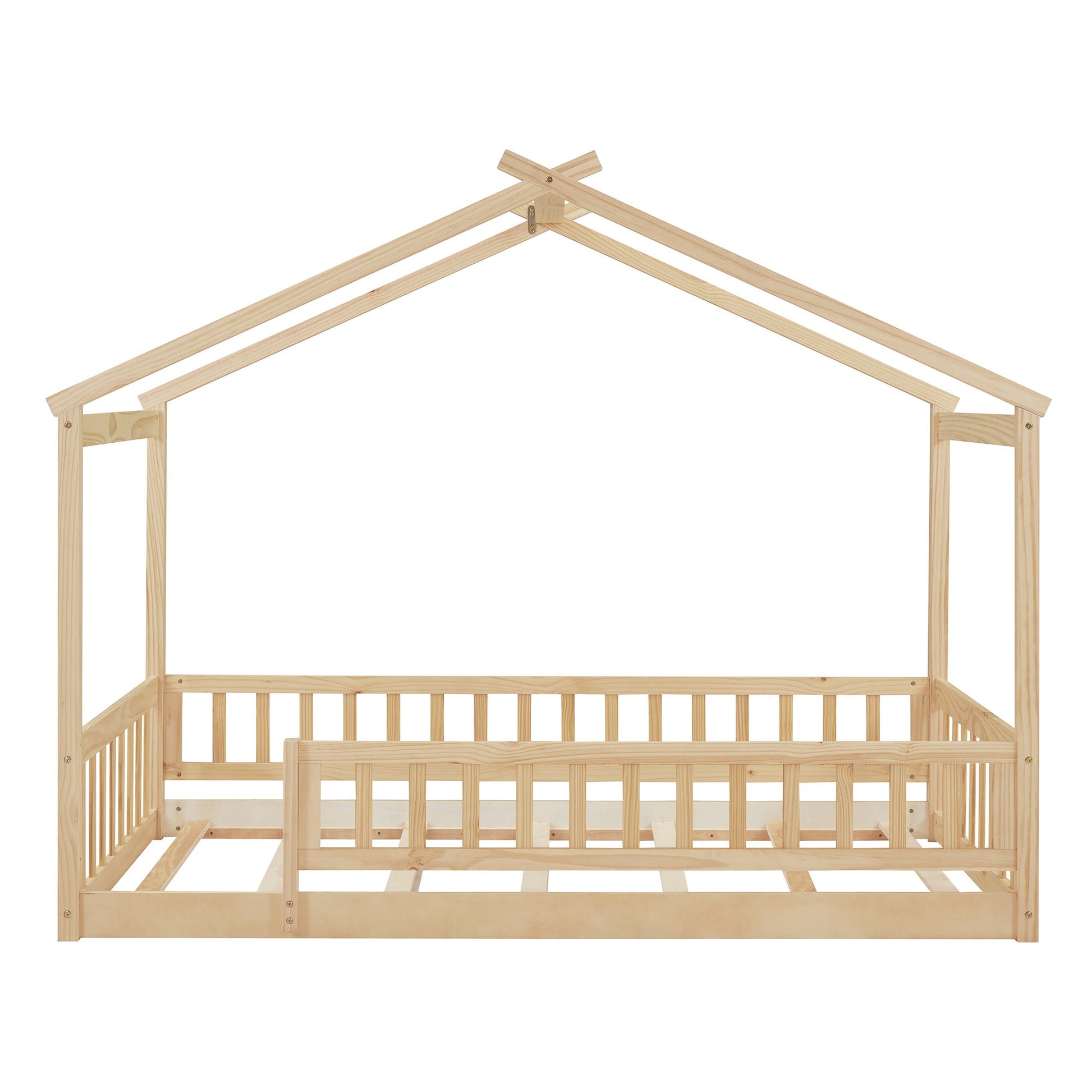 Bed House Bed Frame With Fence - The Sleep Loft - Online Mattress Showroom NYC
